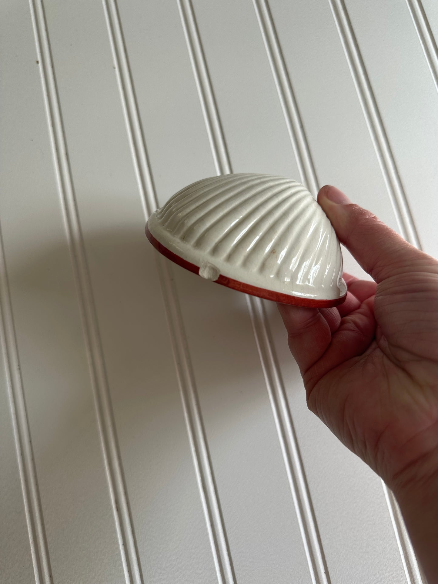 Italian pottery shell mold