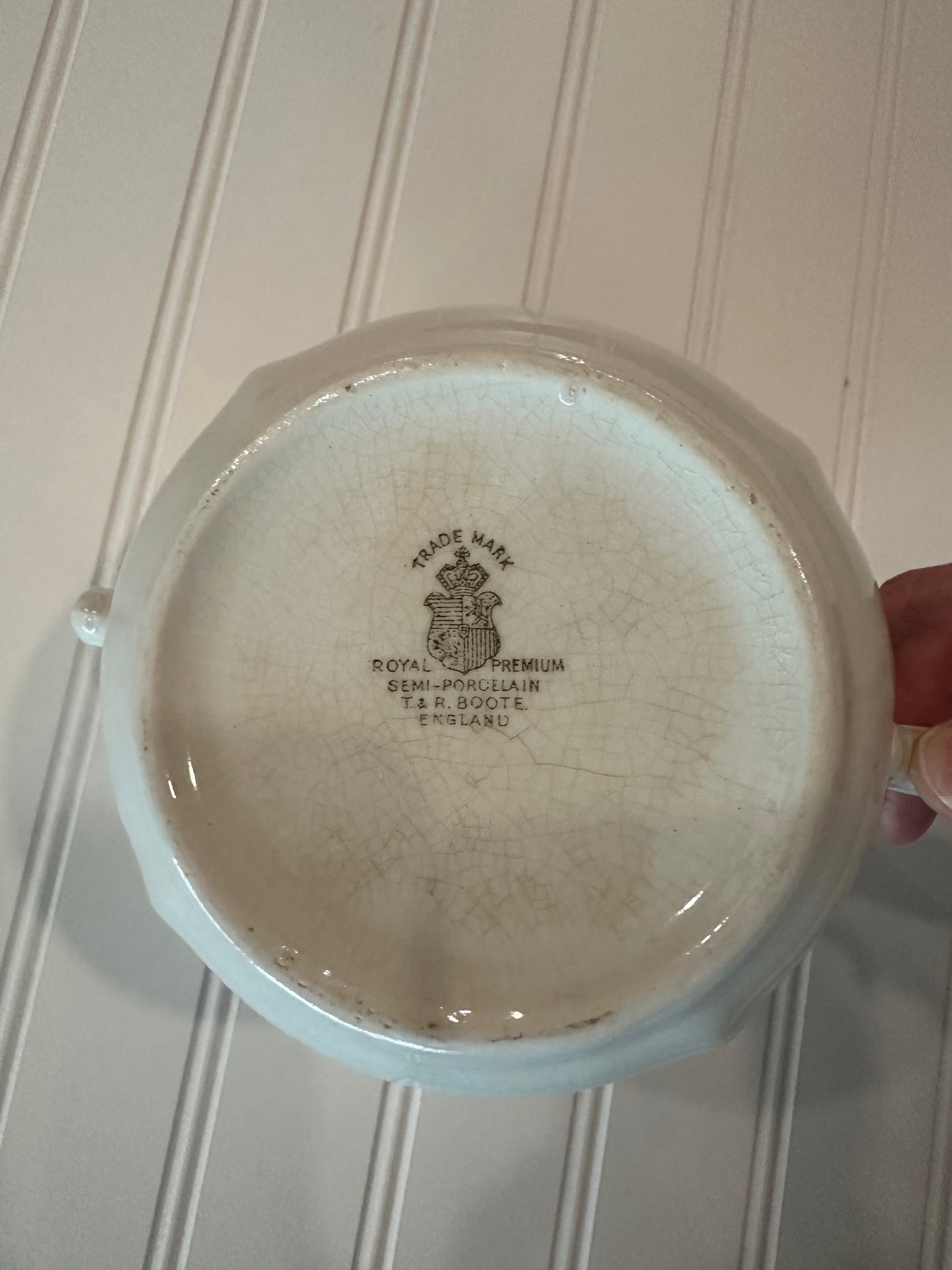 English ironstone dish