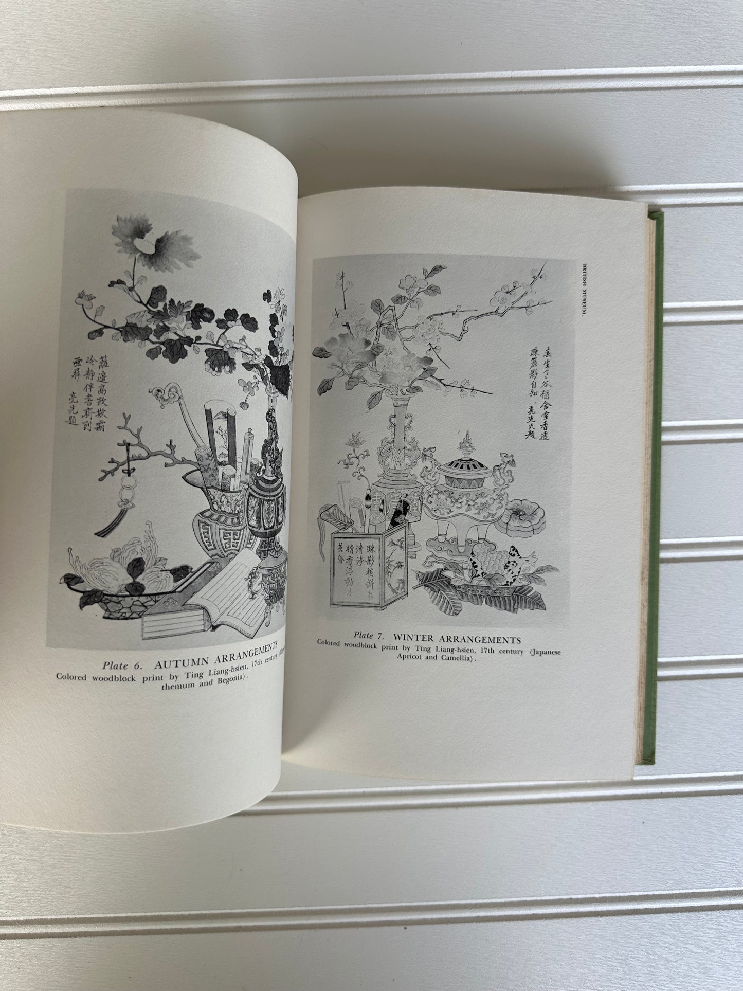 Vintage Chinese Flower Arrangement book