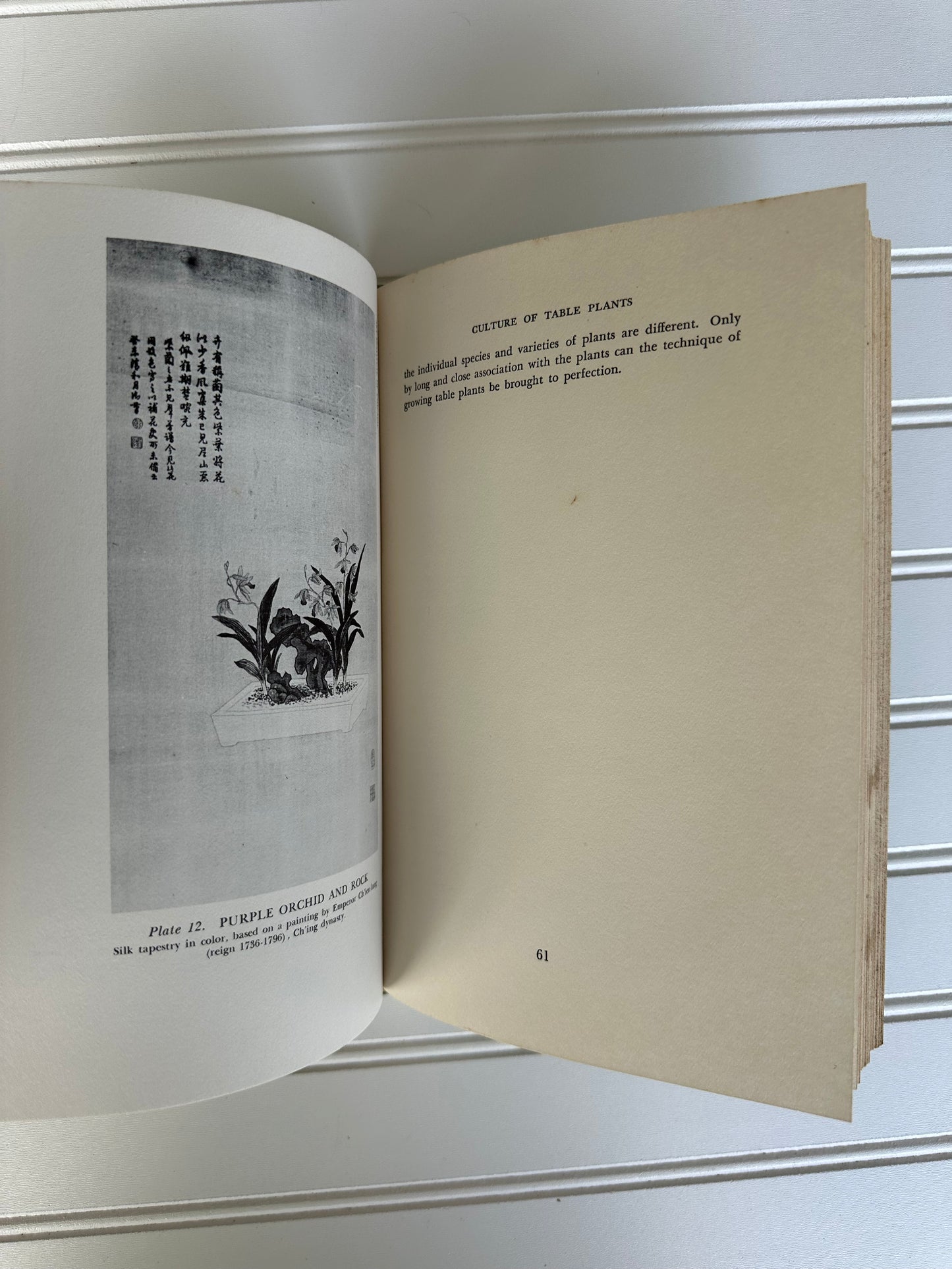 Vintage Chinese Flower Arrangement book