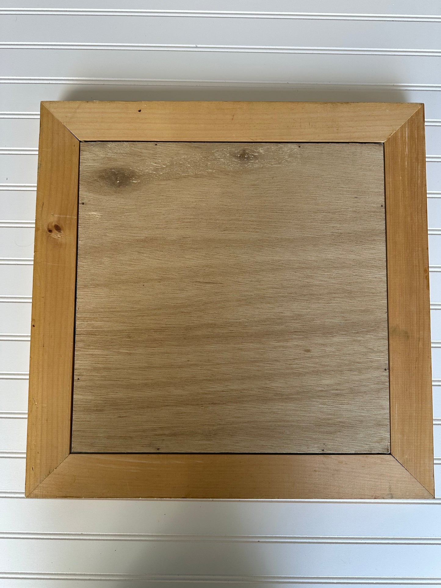 Large framed quilt square