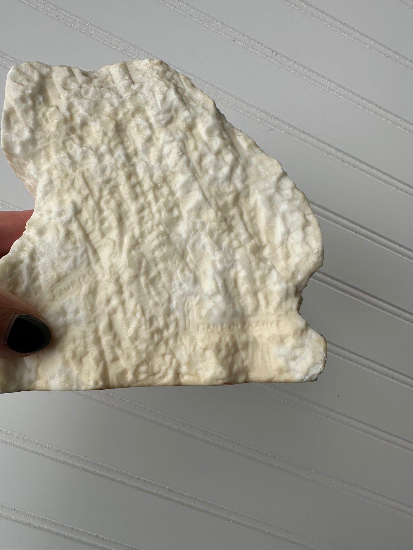 Hand carved French soapstone ram