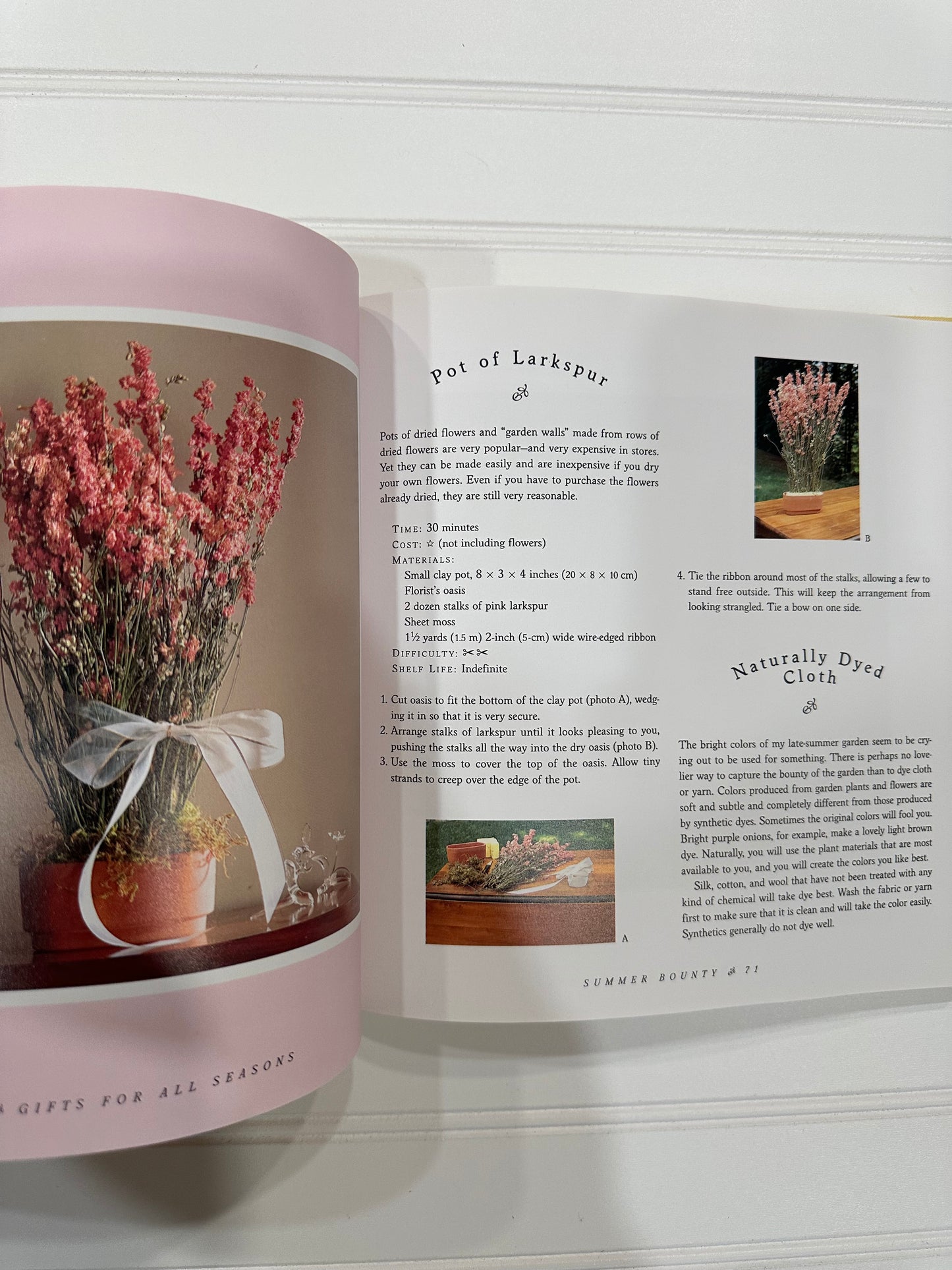 Handmade Gifts from a Country Garden book