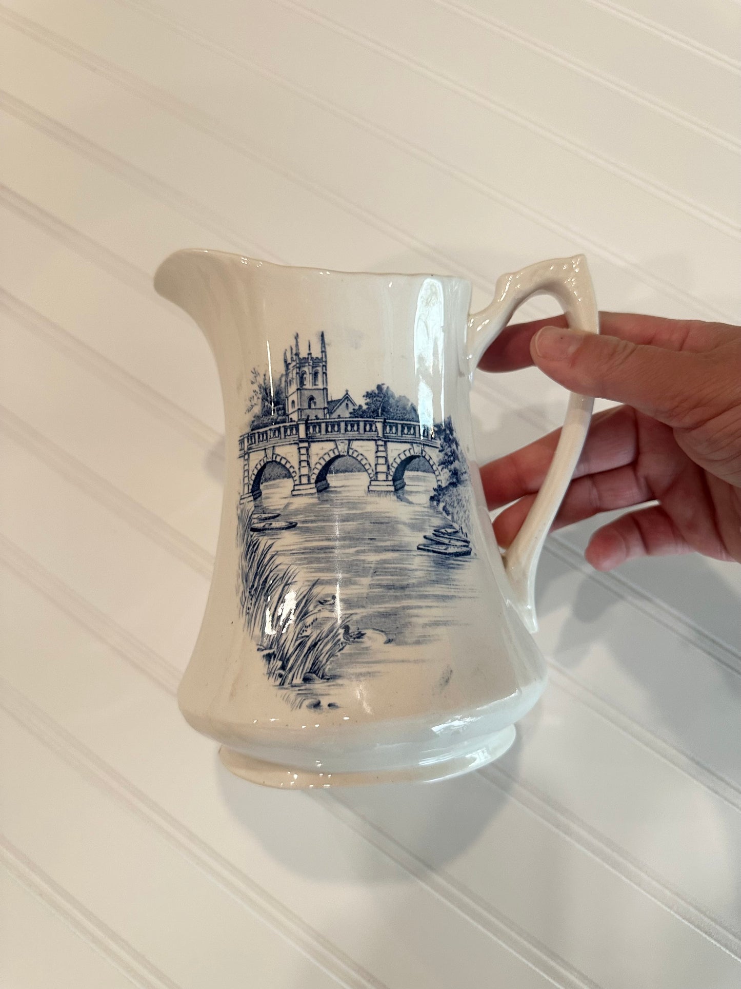Vintage Meakin England ironstone pitcher