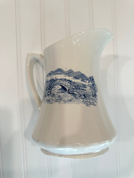 Vintage Meakin England ironstone pitcher