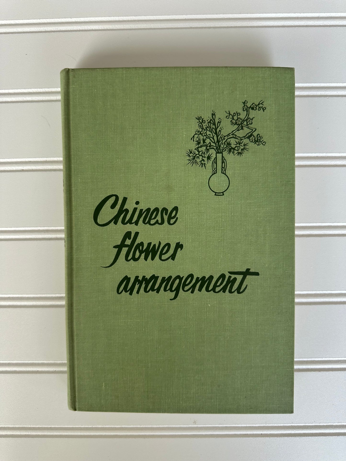 Vintage Chinese Flower Arrangement book