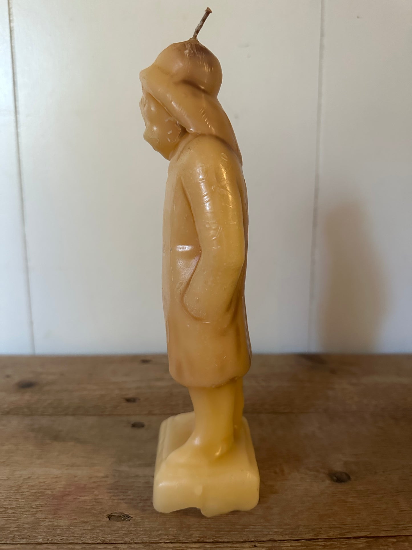 Vintage fisherman candle