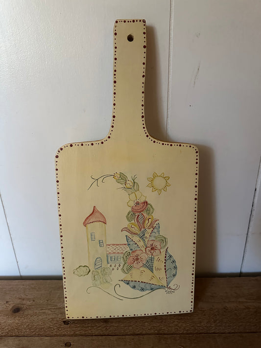 Hand painted cutting board