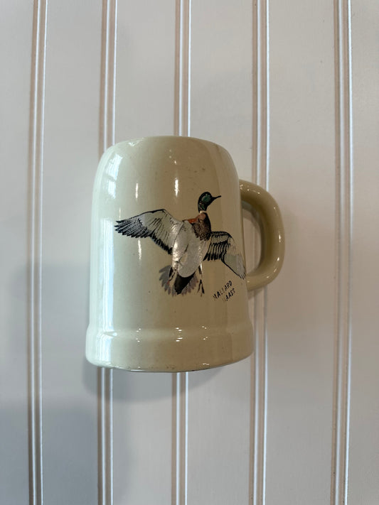 Vintage mallard mug